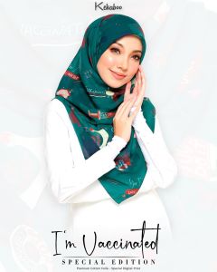 TUDUNG BAWAL KEKABOO I’M VACCINATED