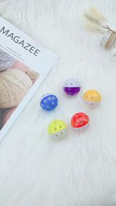 BÓNG MÀU SẮC ĐỒ CHƠI CHO CHÓ MÈO VUI CHƠI NGẶM ĐƯỜNG KÍNH 4CM