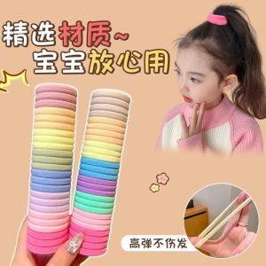 High Elasticity Durable Hair Ties for Children Girls Hair Bands No Damage to Hair Baby Hair Bands Head Ropes by Leisiqi