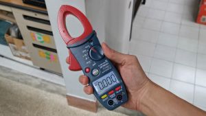 Sanwa DCM301 ดิจิตอล แคลมป์มิเตอร์ 1000A AC True RMS วัดไฟแบบไร้สัมผัส 6000 คีบแอมป์ คลิปแอมป์ Digital Clamp Meter