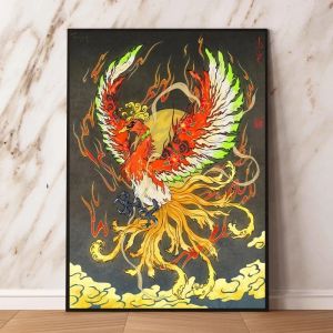 KAYOU | Hot Selling Japan Anime Pokemon Cartoon Canvas Painting Gengar Bulbasaur Posters Print Wall Art Pictures Room Home Decor Gift
