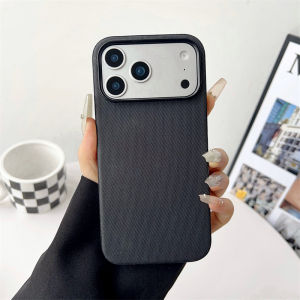 Tech Fabric Woven Magnetic Phone Case for Magsafe IPhone 17 Air 16 15 14 13 Pro Max 17Pro 16Pro 17Air Mag Safe Shockproof Cover