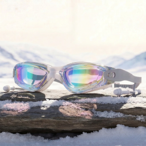 Prescription Anti-Fog Waterproof No-Eye-Pressure Swimming Goggles