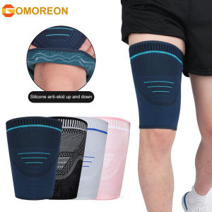 1Pcs Thigh Compression Sleeve Hamstring Compression Sleeve for Quad Pain Relief & Recovery Sports Thigh Support Protector