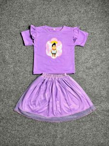 Setelan Rok Anak Perempuan Karakter Jumbo 1-6 Tahun