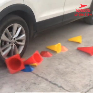 SPEEDS Cone Kerucut isi 1 Marker Latihan Olahraga Futsal Skate Sepak Bola 32Cm 006-2