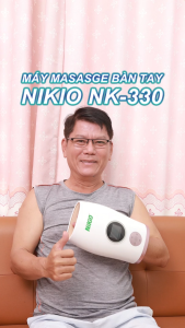Máy massage bàn tay Nikio NK-330 - Giảm đau nhức mỏi tay hỗ trợ tuần hoàn máu