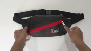 Tas Selempang Kecil Pria Waistbag Pinggang Cowok Casual DBC 441 Murah