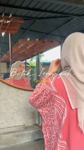 NEW RIYANA KAFTAN HOME DRESS - DRESS WANITA TERBARU  BAJU MUSLIMAH 2024 BY BATIK ISROWIYAH