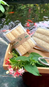 KB Đai Kỳ Lưng 2 Mặt Xơ Mướp Lành Tính .Công Dụng Tẩy Tế Bào Chết Dưỡng Ẩm Massage Toàn Diện