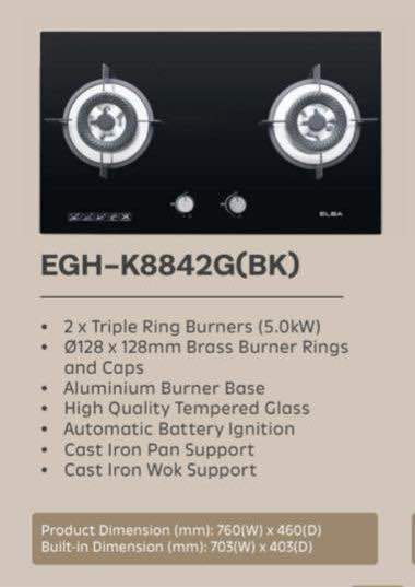 ELBA%20Dapur%20Gas%20Stove%20EGH-K8842G(BK)/8843G(BK)/8742G(BK)%20Glass%20Stove%20Kitchen%20Hob%20Stove%20Kitchen%20Appliances%20Dapur%20Hob%20Masak%20-%20Image%204