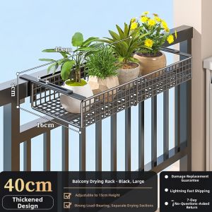 Adjustable Hanging Plant Pot Rack