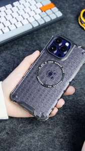 Ốp lưng Samsung A55 / A56 5G tổ Ong Magsafe hỗ trợ sạc không dây chống sốc