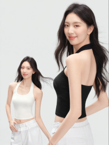 Secret World | Strapless Tank Top With Bra Padding And Back Beauty