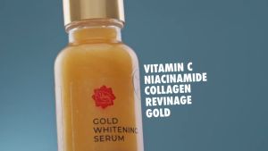 VIVA Gold Whitening Serum Untuk Kulit Cerah Menyamarkan Noda Hitam