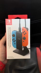 nintendo switch joy con charging stand ( two-way )