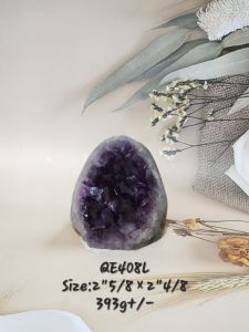 Emperor Amethyst Big Tooth Geode/帝王紫大牙晶簇/QE408L/QE408O