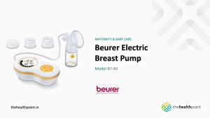 Bộ máy hút sữa điện đơn Beurer BY60 chính hãng công nghệ hút chân không của Đức chống tắc sữa hiệu quả bảo hành 24 tháng