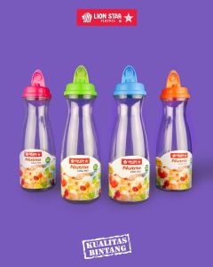 Nutria Cool Pot 1200ml L-25 LION STAR/ Infuser Bottle/ Botol Minum Air Dingin/ Botol Air Kulkas/ Tempat Air Minum Dingin/ Botol Olaharaga/ Botol Minuman + Buah/ Botol Minum BPA FREE