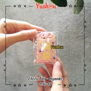 Móc Khóa Yushou Tiền Tài - Mẫu 46 (Kiểu Omamori) Có sẵn