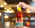 Saos sambal dua belibis kemasan botol 535ml. 