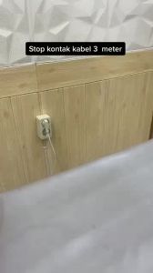 BRIGHT Stop Kontak 3/4/5 Lubang + Kabel Panjang 3 Meter Terminal Asli Kuningan SNI\\n\\n Mengenal BRIGHT Stop Kontak\\n\\nBRIGHT BG-1835B -5M adalah stop kontak colokan kabel listrik 3/4/5 lubang dengan daya maksimum 10A 250V. Dengan fitur mudah digunakan, multifungsi, lampu LED indikator, dan gantungan pada belakang stop kontak, produk ini menjadi pilihan yang tepat untuk kebutuhan listrik Anda.\\n\\n Spesifikasi Produk\\n\\nBerikut adalah spesifikasi produk BRIGHT Stop Kontak:\\n\\n- Daya maksimum: 10A 250V\\n- Colokan: 3/4/5 lubang\\n- Kabel panjang: 3 meter\\n- Terminal: Asli kuningan SNI\\n- Standar Nasional Indonesia (SNI)\\n\\n Kelebihan dan Fitur\\n\\nBerikut adalah beberapa kelebihan dan fitur BRIGHT Stop Kontak:\\n\\n- **Mudah Digunakan**: Dengan desain yang sederhana dan intuitif, stop kontak ini sangat mudah digunakan oleh siapa saja.\\n- **Multifungsi**: Cocok untuk berbagai kebutuhan listrik Anda, seperti mengisi daya ponsel, menyalakan lampu, dan lain-lain.\\n- **Lampu LED Indikator**: Menunjukkan status arus listrik dengan jelas, sehingga Anda bisa memantau kondisi stop kontak dengan mudah.\\n- **Tahan Api**: Dibuat dari bahan berkualitas tinggi yang tahan terhadap api, menjadikan stop kontak ini aman digunakan.\\n- **Tombol Switch ON/OFF**: Memudahkan Anda mengendalikan arus listrik dengan cepat dan mudah.\\n\\n Cara Penggunaan dan Pemasangan\\n\\nBerikut adalah langkah-langkah pemasangan dan tips penggunaan BRIGHT Stop Kontak:\\n\\n Langkah-langkah Pemasangan\\n\\n1. Pastikan stop kontak telah dipasang dengan benar pada dinding atau tempat yang aman.\\n2. Hubungkan kabel stop kontak ke sumber listrik yang tersedia.\\n3. Pastikan tombol switch ON/OFF berada pada posisi OFF sebelum memasang stop kontak.\\n4. Setelah stop kontak dipasang, nyalakan tombol switch ON/OFF untuk menghidupkan arus listrik.\\n\\n Tips Penggunaan Efektif\\n\\nBerikut adalah beberapa tips penggunaan BRIGHT Stop Kontak secara efektif:\\n\\n- Jangan meletakkan stop kontak di tempat yang lembab atau berair.\\n- Jangan gunakan stop kontak untuk menghubungkan peralatan listrik yang memiliki daya lebih besar dari daya maksimum stop kontak.\\n- Jangan membiarkan kabel stop kontak terjepit atau tertekan oleh benda lain.\\n- Jangan gunakan stop kontak yang sudah rusak atau tidak berfungsi dengan baik.\\n\\n Keamanan dan Kualitas\\n\\nBRIGHT Stop Kontak telah mendapatkan sertifikasi Standar Nasional Indonesia (SNI), yang menjamin kualitas dan keamanan produk. Selain itu, produk ini juga dilengkapi dengan garansi dan layanan pelanggan yang siap membantu Anda jika ada masalah atau pertanyaan terkait penggunaan stop kontak.\\n\\n Sertifikasi SNI\\n\\nBRIGHT Stop Kontak telah mendapatkan sertifikasi Standar Nasional Indonesia (SNI), yang menjamin kualitas dan keamanan produk. Sertifikasi ini merupakan bukti bahwa produk telah memenuhi standar kualitas dan keamanan yang ditentukan oleh pemerintah Indonesia.\\n\\n Garansi dan Layanan Pelanggan\\n\\nBRIGHT Stop Kontak dilengkapi dengan garansi dan layanan pelanggan yang siap membantu Anda jika ada masalah atau pertanyaan terkait penggunaan stop kontak. Jika Anda mengalami masalah dengan stop kontak ini, silakan hubungi layanan pelanggan BRIGHT untuk mendapatkan bantuan.\\n\\nJadi, jika Anda mencari stop kontak berkualitas tinggi dengan fitur lengkap dan keamanan terjamin, BRIGHT Stop Kontak adalah pilihan yang tepat untuk Anda. Dengan sertifikasi SNI, garansi, dan layanan pelanggan yang baik, Anda bisa menggunakan stop kontak ini dengan tenang dan nyaman.\n}