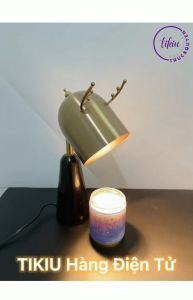 TIKIU ĐÈN SỪNG HƯƠU CAO CẤP Đèn Đốt Nến Thơm Phong Cách Châu Âu Sang Trọng Phụ kiện nến thơm Yankee Bath & Body Works