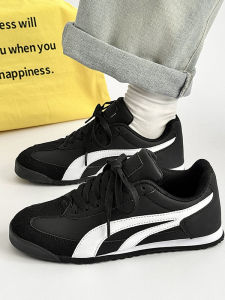 Original Mens Deqin Shoes 2025 New Autumn Breathable Versatile Ins Trendy Black Skate Shoes Casual Low Top Sneakers