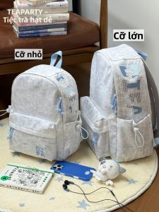 KDMILD | Ba lô học sinh thêu đơn giản