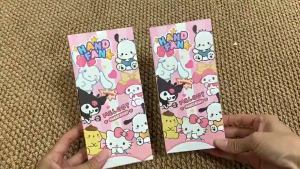 Quạt sạc cầm tay hoạt hình đáng yêu 3 cấp độ