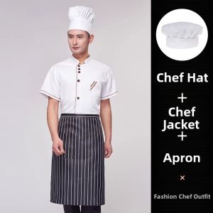Summer Short Sleeve Chef Uniform
