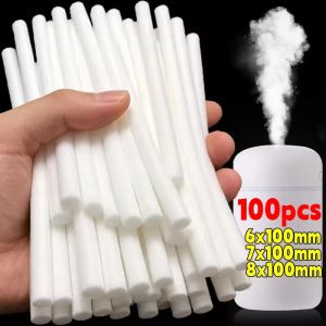 100Pcs Replacement Humidifier Cotton Sponge Filter Sticks 6mm 7mm 8mm for USB Aroma Diffuser Air Humidifier Mist Maker Accessory
