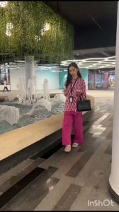 AROMA POLO Ladies Soft & Comfort Wedges Sandals Wanita Sandals Tapak Berjahit (AP24-8013)