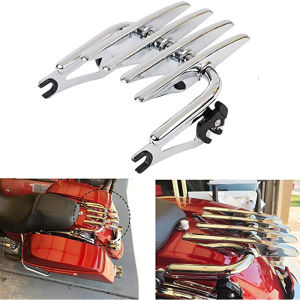 ฐานวางสัมภาระแบบถอดออกได้สำหรับรถจักรยานยนต์ Harley การเดินทาง Electra ร่อน Road King Road Glide FLHRC FLHX 2009-2013 2014-2022