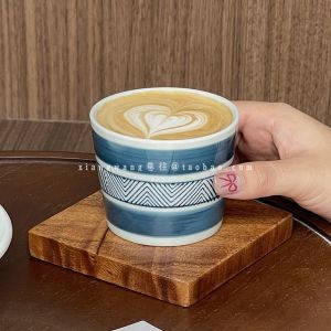 Retro Japanese Style Ceramic Coffee Cup Fine Quality Small Tea Cup for Gongfu Tea Drinking Handheld Owner Cup Xiangwang Brand
