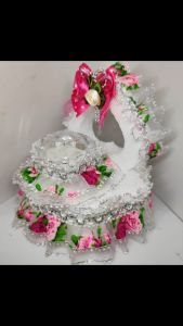 BC 02 and 03 bekas cincin hantaran siap dengan lace vintage roses manik tempat cinicin sesuai sebagai hantaran cincin tunang nikah khawin