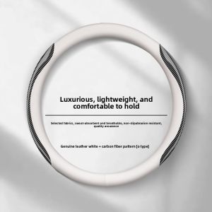CHEXINGHEYI | Ultra Thin Summer New Leather Steering Wheel Cover
