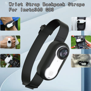 20230726 Camera Strap Silicone Protective Cover Wristband Palm Backpack Stripe Bicycle Strap Cat Collar For Insta360 GO 2 GO 3 accessories