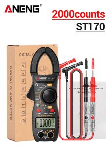 ANENG | ANENG ST170 Digital Clamp Meter 600V Volt Cap Resistance Diode Data Hold Flashlight Large Screen Auto Off Electrical Repair Tool