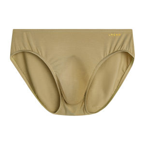 กางเกงชั้นในชาย 3D ทรงสามเหลี่ยม ขอบบาง ระบายอากาศได้ดี ทรง U ทรงกลาง แห้งเร็ว ผ้าโมดอล กางเกงชั้นในชาย 3 ชั้น