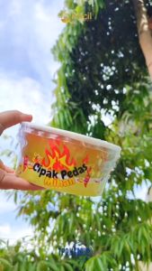 cipak pedas terbaru mantappp pool pedasnya isi 40 cipak