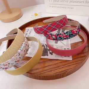 Bờm tóc vải bản to nhiều màu cài tóc hàn quốc đáng yêu cho nữ mã PK-026