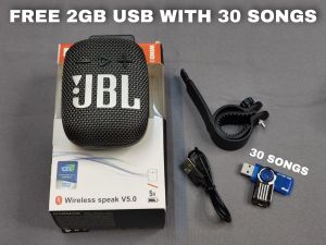 Portable Bluetooth Speaker With Bracket For Motorcycle And Bike Free USB Drive Maganda To Sa Mga Motor Sulit Ka Dito