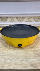 Bếp Nướng Điện Đa Năng Không Khói Cao Cấp Có Lớp Chống Dính Công Suất Cao 800W-1000W Có 2 Chế Độ Nhiệt Kích Thước 28cm An Toàn Tiện Lợi