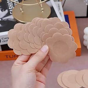 100pcs Non Woven Nipple Cover / Round Nipple Stickers / Invisible Breathable Women Men Nipple Tape