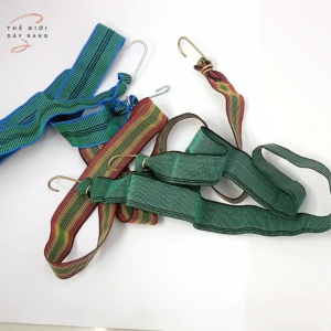 [SIÊU RẺ]Dây thun bản dẹp ràng chằng hàng xe máy nhiều mẫu mã dài 16M->5M