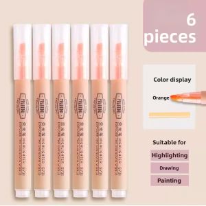deli | Colorful Highlighter Marker Student Use Large Capacity