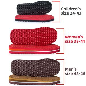 Handmade Wool Cotton Slip-On Shoes Anti-Slip Wear-Resistant Rubber DIY Lightweight Durability Shoe Bottoms Casual Style Sandals