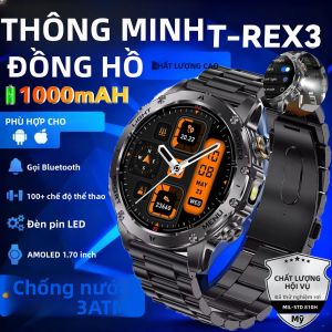 Đồng Hồ Thông Minh AK87 Bền Bỉ Cấp Quân Sự Với Pin 1000mAh GPS Đèn LED Chức Năng Gọi Bluetooth & Chống Nước Khi Bơi Dành Cho Nam Giới