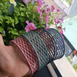 Cài tóc bờm tóc đơn giản nhựa lưới thời trang Nhìu màu sắc.